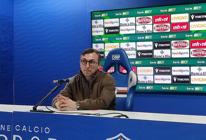 Samp, Manfredi ringrazia i tifosi e scuote la squadra: "19.344 abbonati testimonianza d'amore. Deluso per la sconfitta, ma deve essere un incidente di percorso"