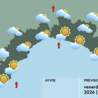 Meteo, qualche possibile piovasco nelle zone interne