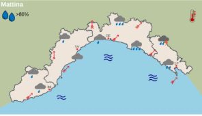 Meteo, oggi piogge più insistenti, domani torna il sereno