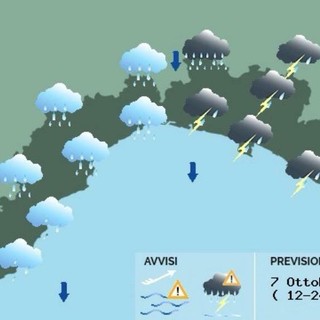 Meteo, in arrivo vento forte e temporali. Oggi su Genova è prevista l'Allerta Gialla