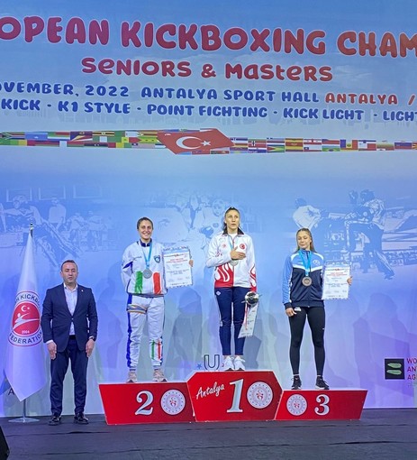 Campionati Europei Wako di Kickboxing, argento per la genovese Marta Costa
