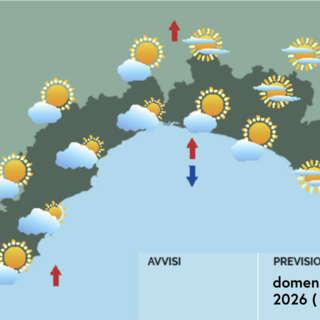 Meteo, nuvolosità in aumento sulla Liguria