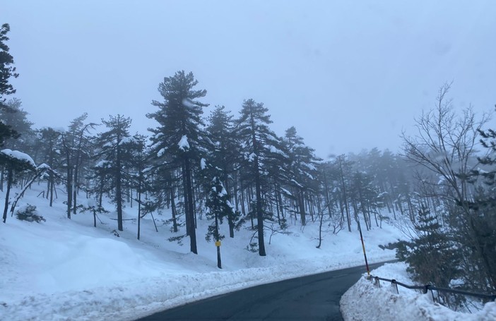 Neve in Liguria, Arpal prolunga l'allerta sui versanti padani di ponente e levante