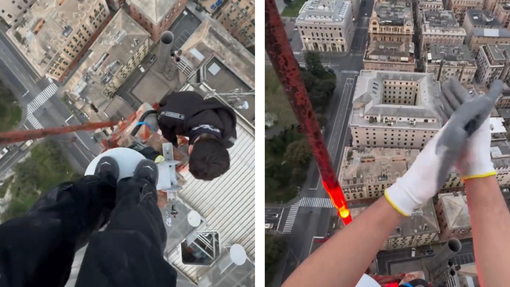Genova ai piedi di @ifmich: il rooftopper che ha conquistato la città (e i social) dall’alto