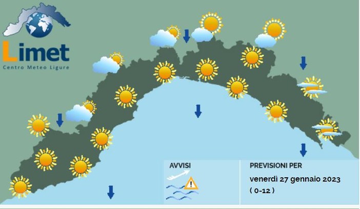 Meteo, venti forti con burrasca, temperature ancora in calo Meteo, venti forti con burrasca, temperature ancora in calo