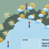Meteo, giornata soleggiata su tutta la Liguria