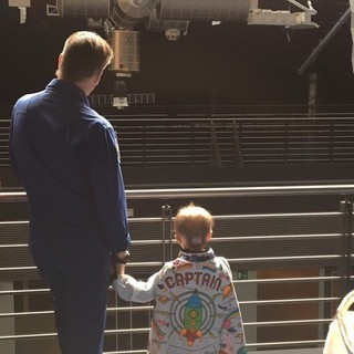 Il piccolo imperiese Giacomo "vola" nello spazio con Paolo Nespoli grazie a Make-a-wish Italia