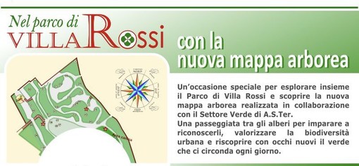 Villa Rossi, una nuova mappa per riscoprire gli alberi e la biodiversità del parco di Sestri Ponente