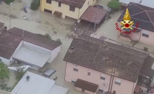 Maltempo in Emilia Romagna, in supporto le squadre dei vigili del fuoco della Liguria