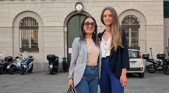 Nella foto la legale di Nessy Guerra, Agata Armanetti, e la consigliera Medina Habili