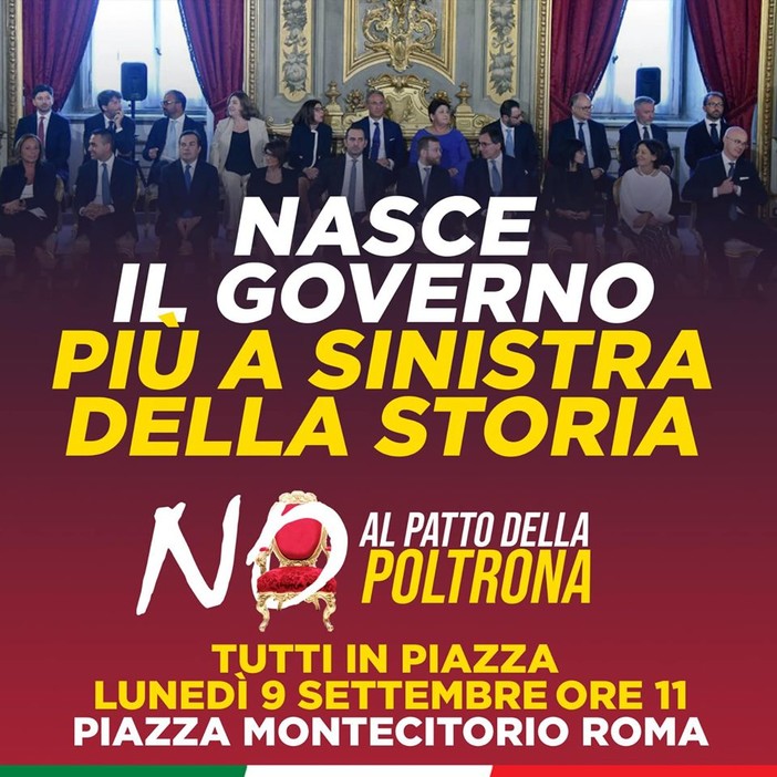 Sartori: "Lunedì saremo con Giorgia Meloni a Roma" Sartori: "Lunedì saremo con Giorgia Meloni a Roma"