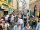 La manifestazione a Sestri Ponente La manifestazione a Sestri Ponente