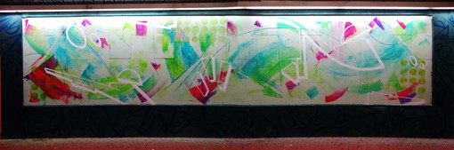 Si arricchisce con nuove opere il tunnel di borgo Incrociati