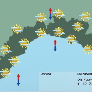 Meteo: giornata molto nuvolosa, ma con temperature stabili