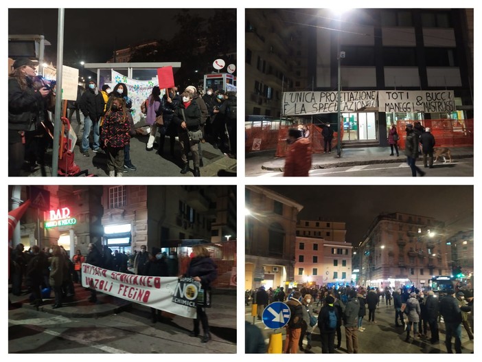Petrolchimico, 500 in piazza per dire no al trasferimento a Sampierdarena (FOTO e VIDEO) Petrolchimico, 500 in piazza per dire no al trasferimento a Sampierdarena (FOTO e VIDEO)