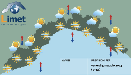 Meteo, tempo soleggiato con qualche velatura. Possibili fenomeni nelle aree interne