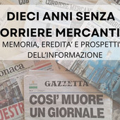 Dieci anni senza Corriere Mercantile, giovedì 18 dicembre il convegno per riflettere sull’eredità lasciata dallo storico quotidiano genovese Dieci anni senza Corriere Mercantile, giovedì 18 dicembre il convegno per riflettere sull’eredità lasciata dallo storico quotidiano genovese