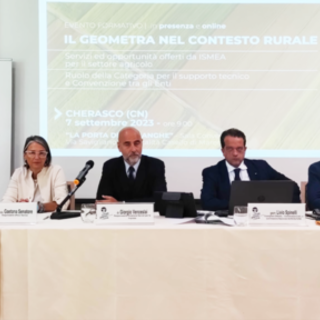 A Marene il convegno "Il Geometra nel contesto rurale: servizi e opportunità offerti da ISMEA per il settore agricolo" (FOTO E VIDEO)