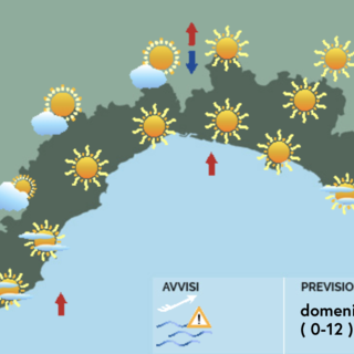 Meteo, domenica di sole su tutta la Liguria
