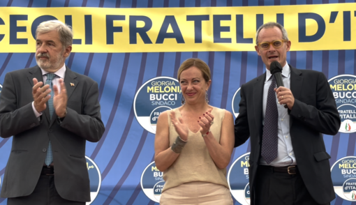 Elezioni comunali, Giorgia Meloni: &quot;L’obiettivo principale è la riconferma di Marco Bucci al primo turno&quot; (Video)