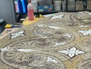 Pegli, a Villa Durazzo Pallavicini torna a splendere il nuovo pavimento a mosaico nella Sala degli Stucchi del Castello del Capitano