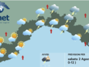 Meteo, primo fine settimana di agosto all'insegna del maltempo. Allerta gialla su tutta la regione fino alle 18