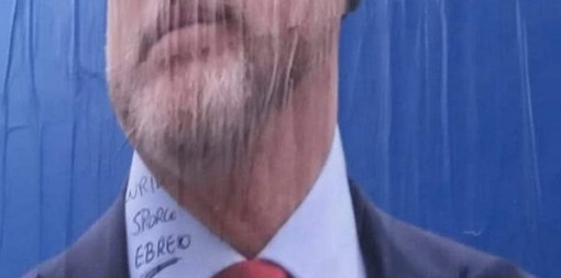 Elezioni comunali, scritte antisemite contro il candidato del centrosinistra Ariel Dello Strologo