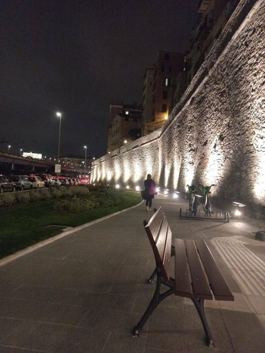 Concluso il maxi-restauro delle Mura storiche e di piazza Sarzano