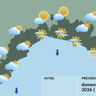 Meteo, incremento della nuvolosità a partire dal Ponente
