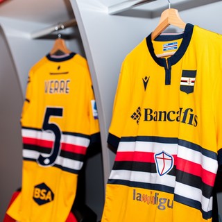 Esordio stagionale per la terza maglia della Samp (foto Facebook U.C. Sampdoria)