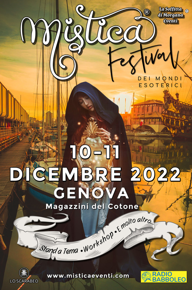 Il 10 e 11 dicembre il Mistica Festival ai Magazzini del Cotone