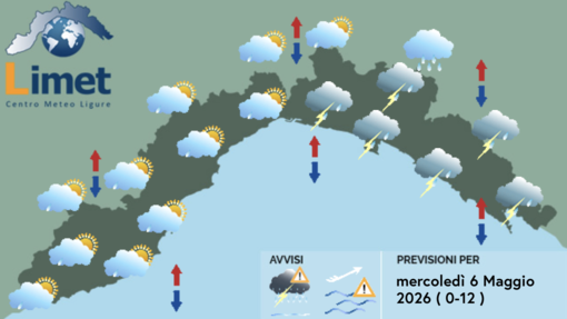 Meteo, mattinata di rovesci e temporali su tutta la regione ma dal pomeriggio migliora