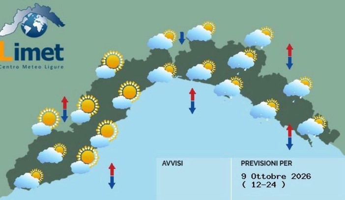 Meteo: qualche rovescio sparso in mattinata, poi migliora verso sera