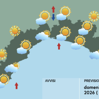 Meteo, cielo sereno su tutta la Liguria con temperature superiori alla media