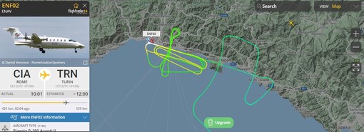 Genova, 'strane' manovre di un aereo sopra Marassi, era un velivolo dell'Enav che effettuava una ricognizione