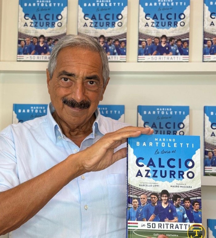 Marino Bartoletti al Festival dei Libri Sportivi con “La storia del calcio azzurro in 50 ritratti”