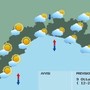 Meteo: qualche rovescio sparso in mattinata, poi migliora verso sera Meteo: qualche rovescio sparso in mattinata, poi migliora verso sera