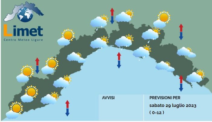 Meteo: nubi e sporadici piovaschi, clima umido ma non troppo caldo Meteo: nubi e sporadici piovaschi, clima umido ma non troppo caldo