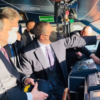 E' il giorno di Mario Draghi a Genova, tre le tappe del premier (FOTO e VIDEO)