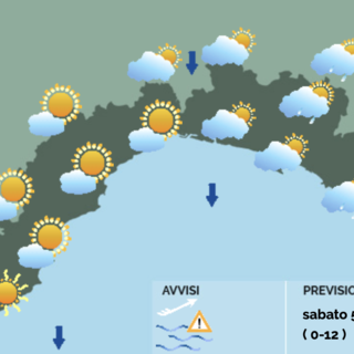 Meteo, si allontana la perturbazione: giornata soleggiata su tutta la Liguria