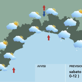 Meteo, al mattino ancora deboli piogge a Levante ma asciutto sul resto della Liguria