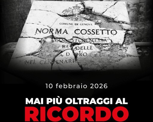 "Mai più oltraggi al Ricordo": Regione Liguria commemora le vittime delle foibe