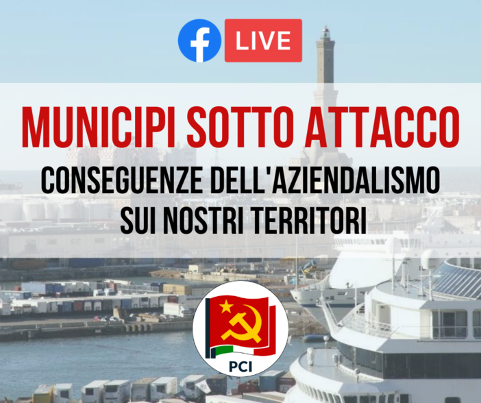 Il Pci contro il ridimensionamento dei Municipi Il Pci contro il ridimensionamento dei Municipi