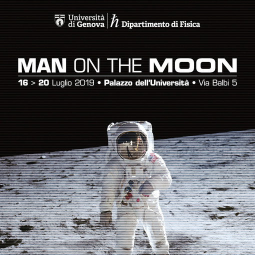 Man on the moon: l'Università di Genova ricorda i 50 anni dall’allunaggio Man on the moon: l'Università di Genova ricorda i 50 anni dall’allunaggio