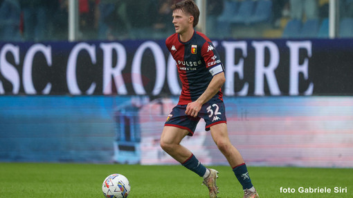 Morten Frendrup: sua l'unica occasione di marca genoana (foto Gabriele Siri) Morten Frendrup: sua l'unica occasione di marca genoana (foto Gabriele Siri)