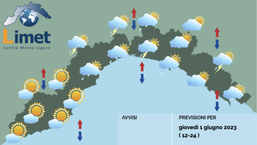 Meteo, ancora instabilità sulla Liguria. Possibili temporali nel pomeriggio Meteo, ancora instabilità sulla Liguria. Possibili temporali nel pomeriggio