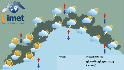 Meteo, ancora instabilità sulla Liguria. Possibili temporali nel pomeriggio