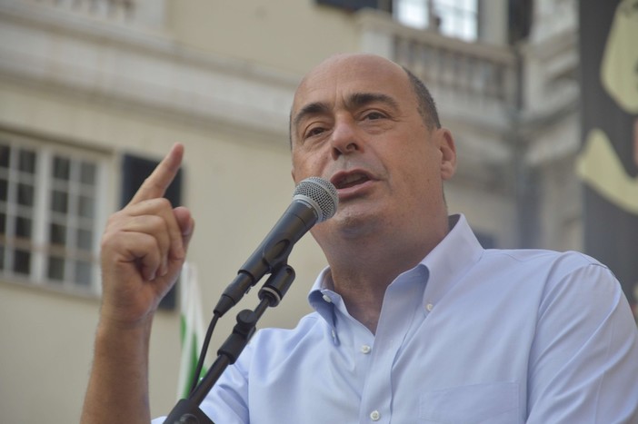 Zingaretti annuncia le dimissioni, e il segretario del Pd genovese Pandolfo si schiera per il reincarico