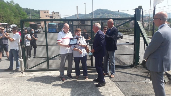 Intitolato a Daniele Ressi il nuovo deposito di Atp in Valpolcevera [FOTO]