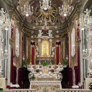 Recco, si accendono le luminarie in onore di Nostra Signora del Suffragio